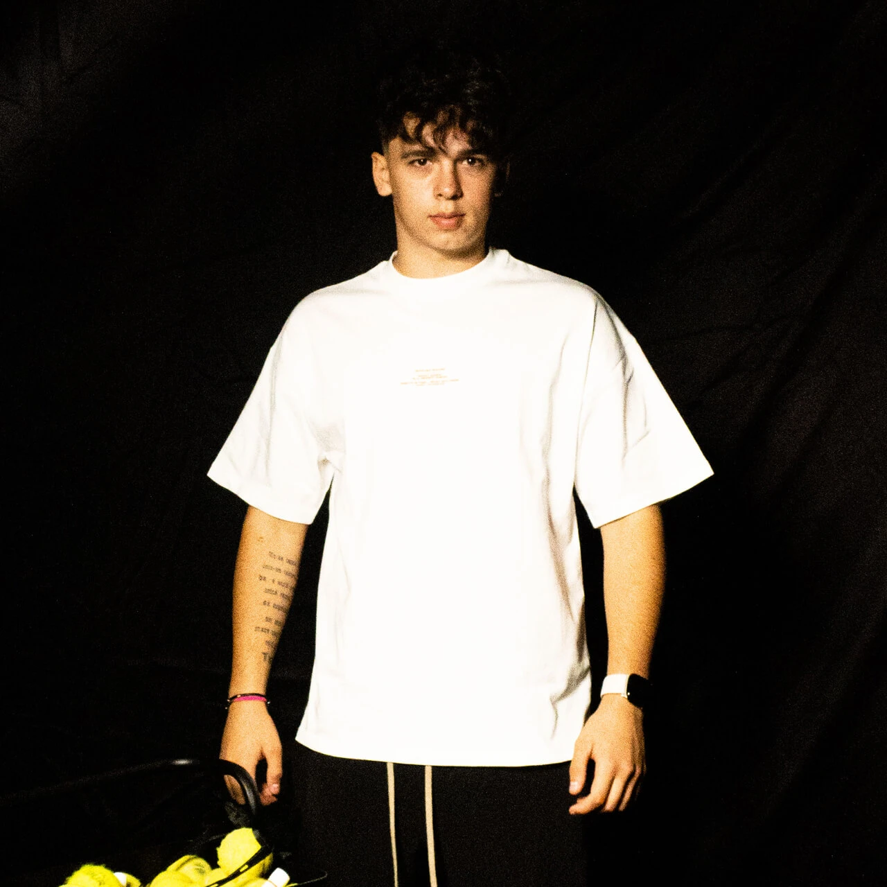PADEL CLUB T-SHIRT alb 02 Padel Club T-shirt - imagine 2