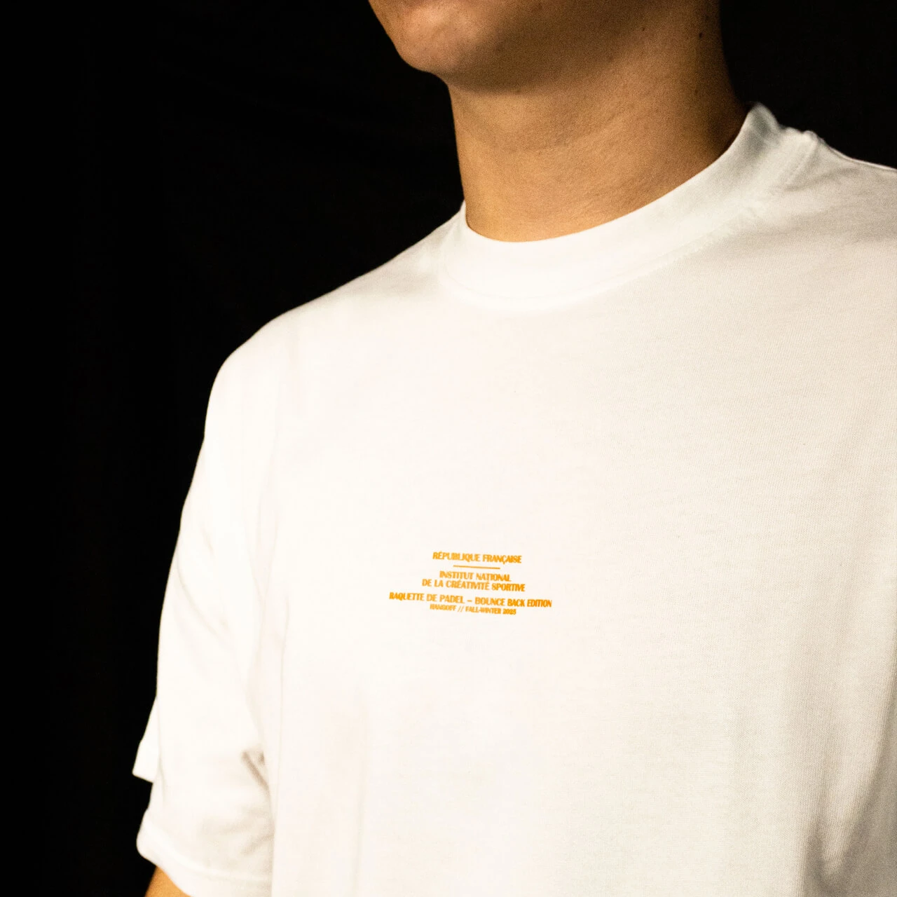 PADEL CLUB T-SHIRT alb 03 Padel Club T-shirt - imagine 3